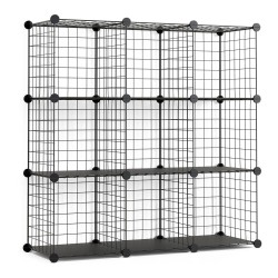 Estantería modular metálica titan c9 negro