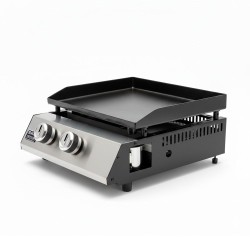 Plancha de gas bxop4900e con 2 quemadores