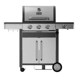 Barbacoa de gas bxog12950e con 4 quemadores 126 x 58 x 118,5 cm
