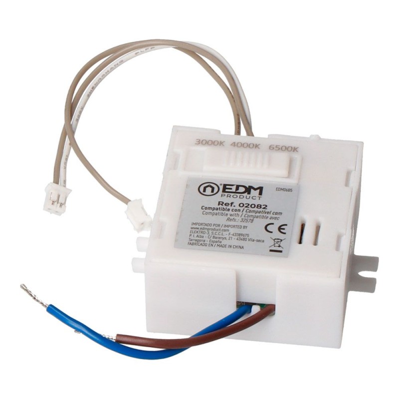 Recambio transformador aplique cuadrado 3cct 18 w 32578