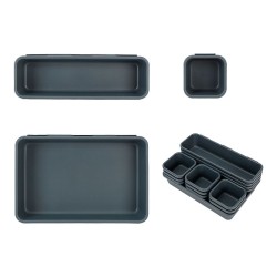 Bandejas para herramientas 2+5+8, juego 15 piezas