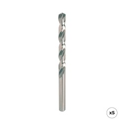 Broca hss4341 para metal rectificada, ø2,50 x 57,00 mm, 5 uds