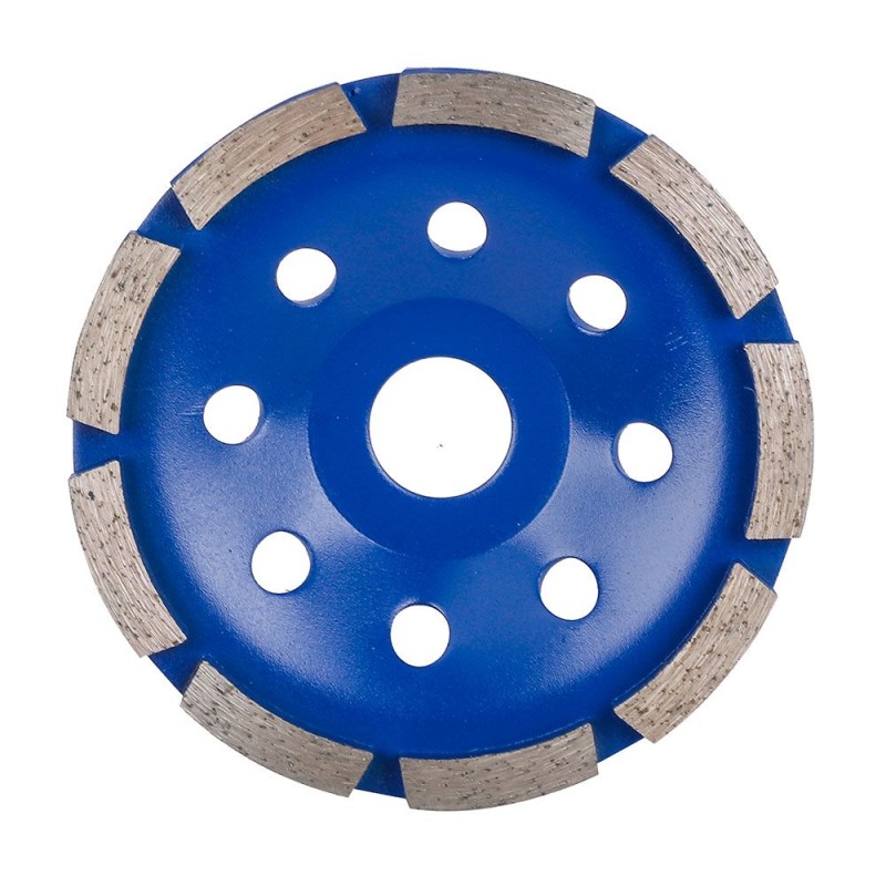 Muela copa diamantada segmentada 9 dientes profi ø115 x 22,2 mm