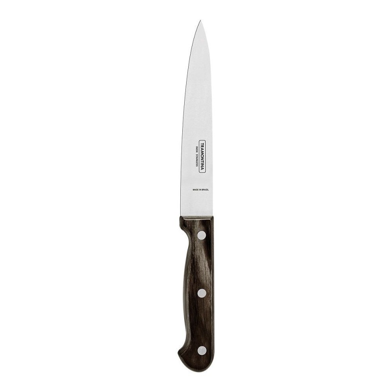 Cuchillo polywood castaño para cocina 15 cm