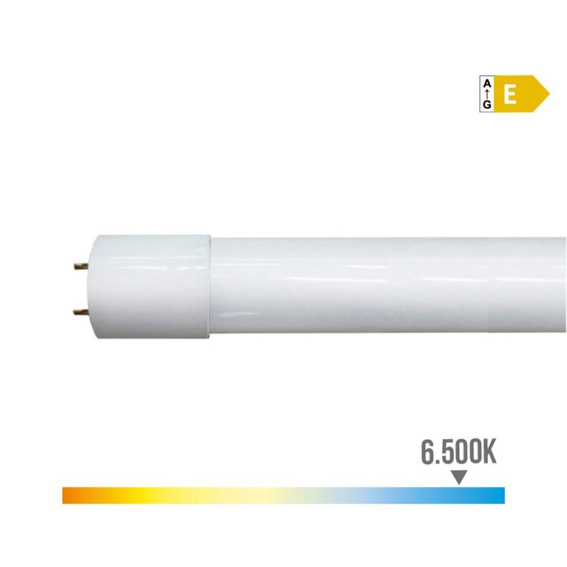 Tubo led t8, 09 w, 990 lm, 6500 k, luz fría, ø26 x 600 mm