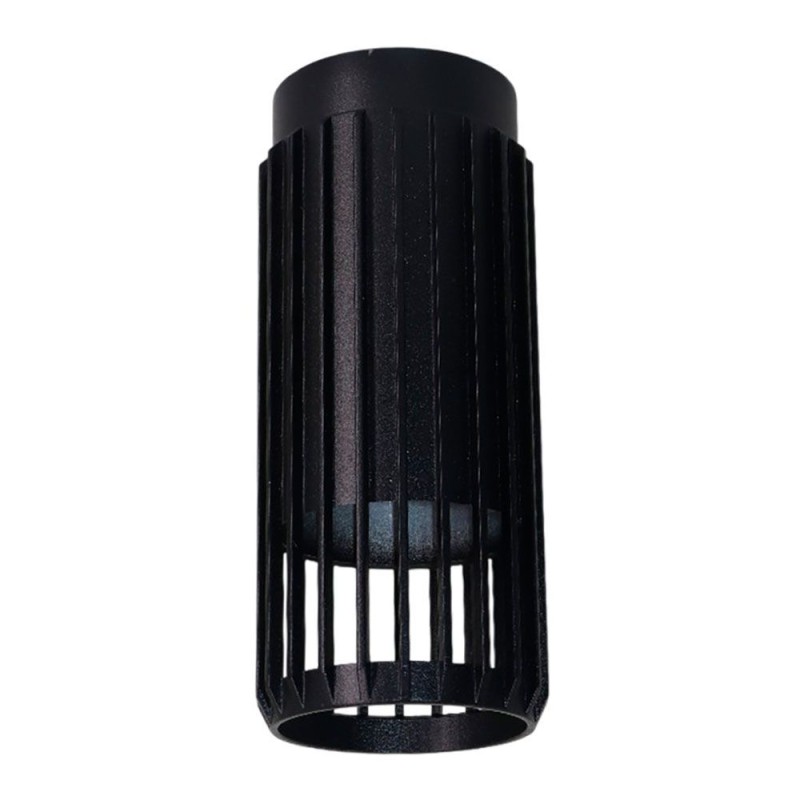 Foco 1 elemento sahara arenado, gu10, 10w (bombilla no incluida), negro, ø6 x 14 cm