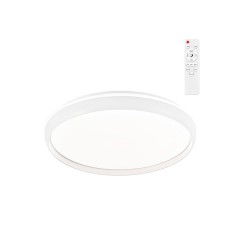 Plafón led circular, charly, 46 w, 3cct, 5060 lm, blanco, ø40 x 7 cm