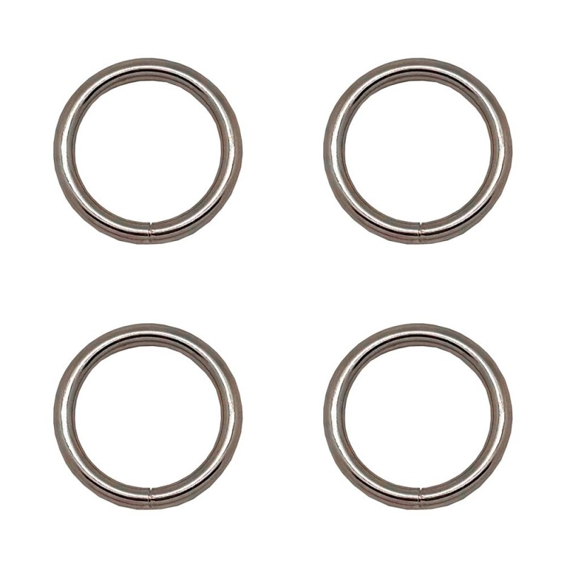 Anilla soldada ap14, 4 x 25 mm, zincada, blister 4 uds