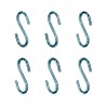Gancho en forma de s cg23 2,7 x 30 mm, zincado, blister 6 uds