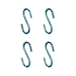 Gancho en forma de s cg23 4,5 x 50 mm, zincado, blister 4 uds