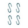 Gancho en forma de s cg23 4,5 x 50 mm, zincado, blister 4 uds