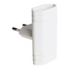 Adaptador doble 2p+t 10a 250 v~ blanco