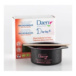 Cazoleta para microondas de cera depilatoria caliente frutos rojos 90 g