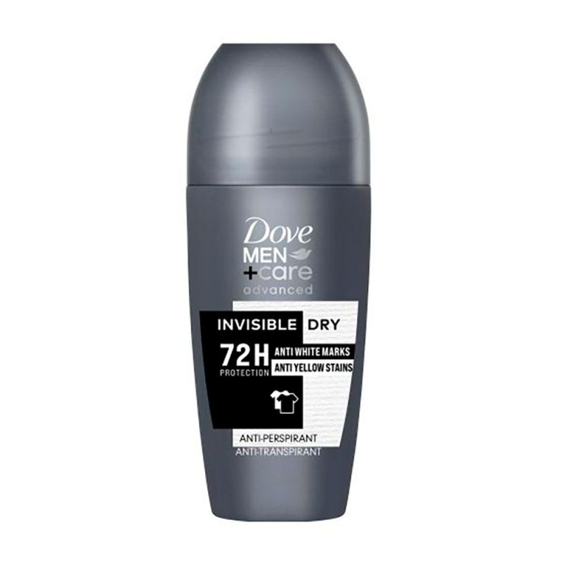Desodorante roll-on men invisible advance 72 h, 50 ml