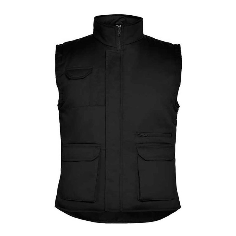Chaleco laboral almanzor negro t-xxl