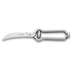 Tijeras trincha aves de acero inoxidable de 24 cm