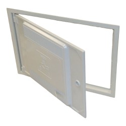 Marco + puerta de armario de análisis de agua en poliéster 25 x 35 cm