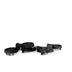 Pinzas para malla sombreo, negras, 600 uds