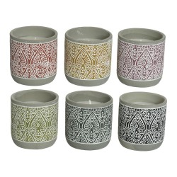 Vela citronela, colores surtidos, ø9 x 9 cm