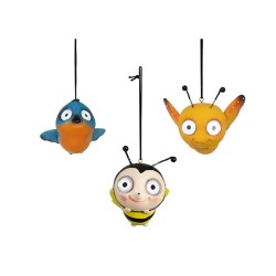 Figura solar de animal para colgar, modelos variados