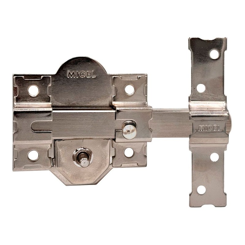 Cerrojo sobreponer crr08 86b/50 mm níquel