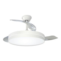 Ventilador de techo 3cct ø107 cm, blanco