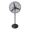 Ventilador industrial de pie 150 w, negro, ø60 cm