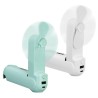 Ventilador de mano plegable con linterna y powerbank, colores surtidos, 3,7 x 11,9 cm