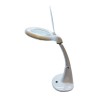 Flexo led lupa aumento 3x 12x, 4 w 300 lm 6500 k, blanco, 190 x 380 mm