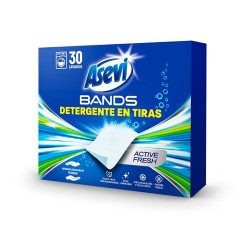 Detergente en tiras bands active fresch, 30 dosis