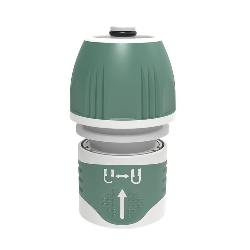 Conector rápido de manguera stop universal, ½ pulg - 5/8 pulg, blister