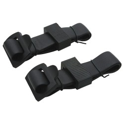 Collar de caucho flexible para árboles, 2,5 x 45 cm, 2 uds