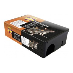 Portacebos ratas fin, no contiene cebo 24,5 x 15 x 7,5 cm