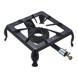 Hornillo a gas de hierro fundido, 6,5 kw, classic, 40 x 40 x 16 cm