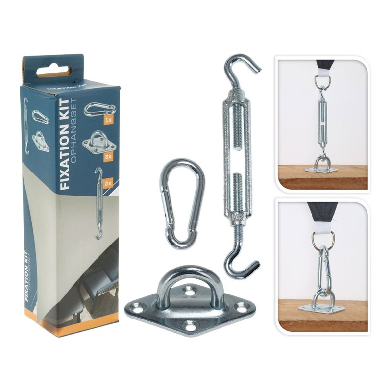 Accesorios para anclaje de toldos vela, 6 piezas