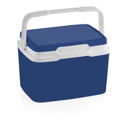 Nevera de camping 5 l color azul, 27 x 21 x 19 cm