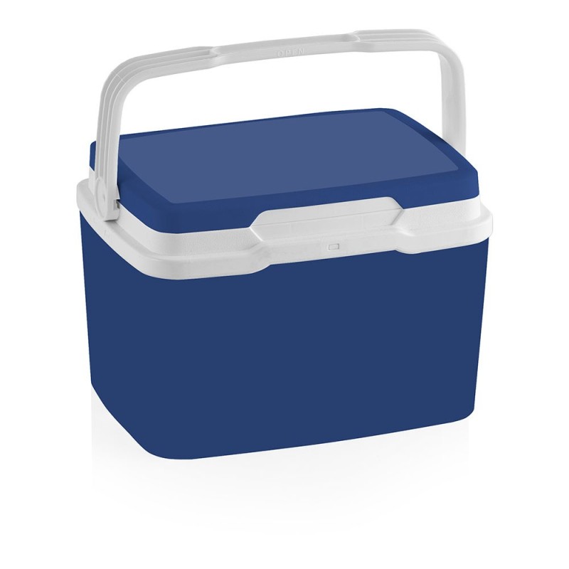 Nevera de camping 5 l color azul, 27 x 21 x 19 cm