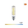 Bombilla tubular de led e14 4,5 w 450 lm 6400 k luz fria ø1,6 x 6,6 cm