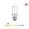 Bombilla pebetero tubular led e14 1,8 w 130 lm 3200 k luz calida ø1,8 x 4,8 cm