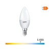 Bombilla vela led e14 7 w 600 lm 6400 k luz fria ø3,5 x 10,7 cm