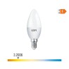 Bombilla vela led e14 7 w 600 lm 3200 k luz calida ø3,5 x 10,7 cm