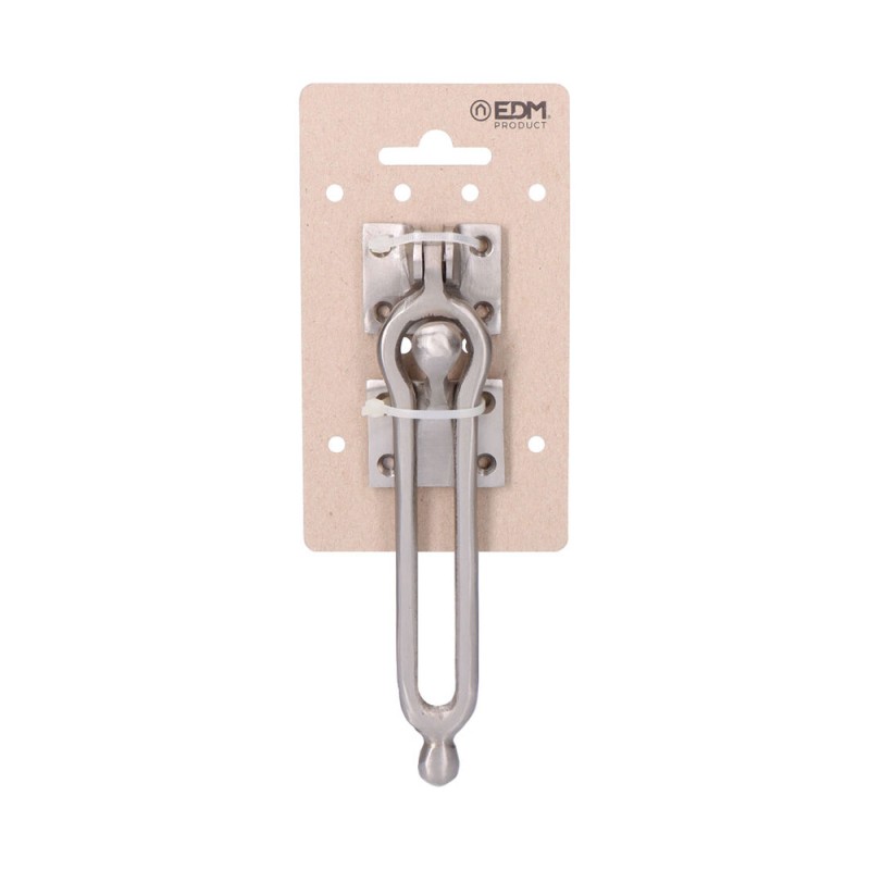 Retenedor puerta latón níquel mate