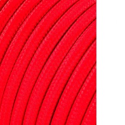 Carrete cable cordón tubular h03vv-f 2 x 0,75 mm rojo, 5 m