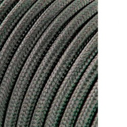 Carrete cable cordón tubular h03vv-f 2 x 0,75 mm gris oscuro, 5 m