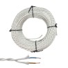 Cable paralelo textil trenzado h07v-k 2 x 2,50 mm blanco euro/m