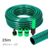 Kit manguera de jardin basic 25 m (5/8" 15 mm)