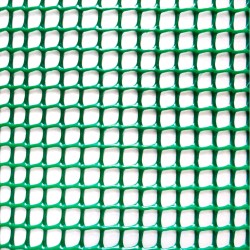 Rollo de malla ligera cadrinet color verde 1 x 25 m cuadro: 4,5 x 4,5 mm