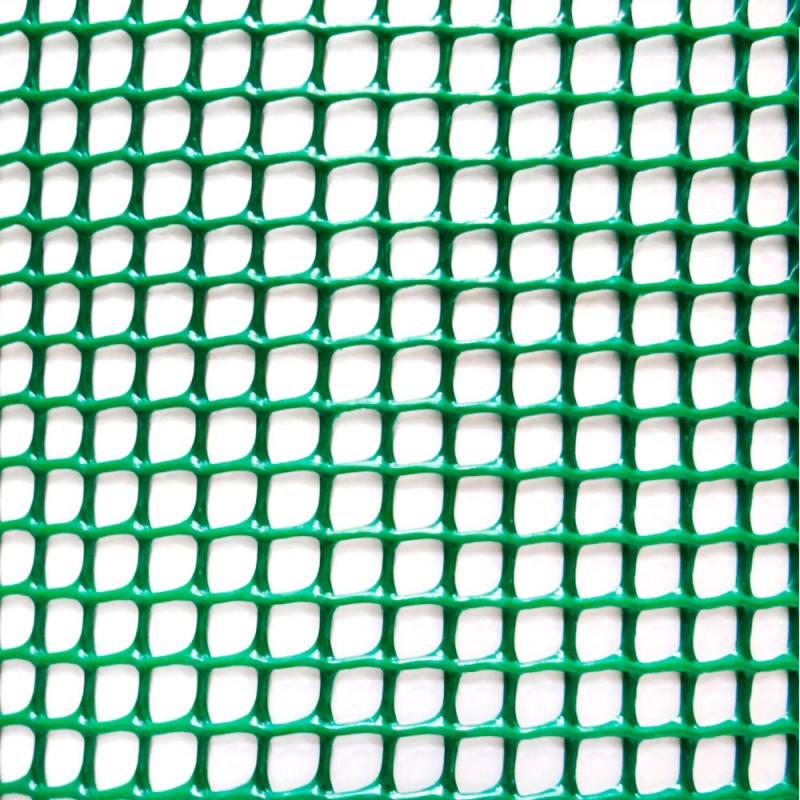 Rollo de malla ligera cadrinet color verde 1 x 25 m cuadro: 4,5 x 4,5 mm