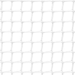 Rollo de malla ligera cadrinet color blanco 1 x 5 m cuadro: 5 x 5 m