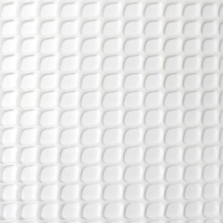 Rollo de malla ligera cadrinet color blanco 1 x 25 m cuadro: 4,5 x 4,5 mm
